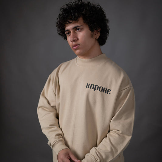 SAND LOGO SWEATSHIRT