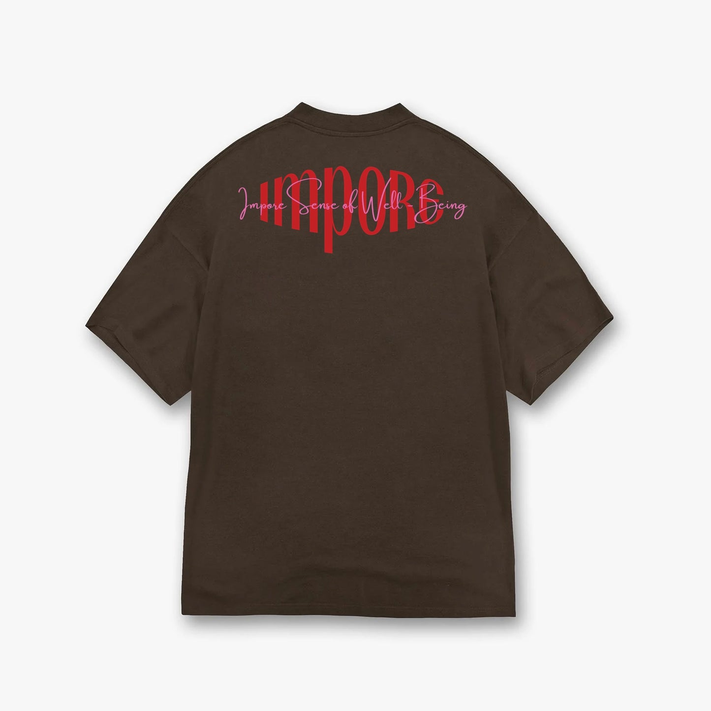 BROWN BASIC T-SHIRT