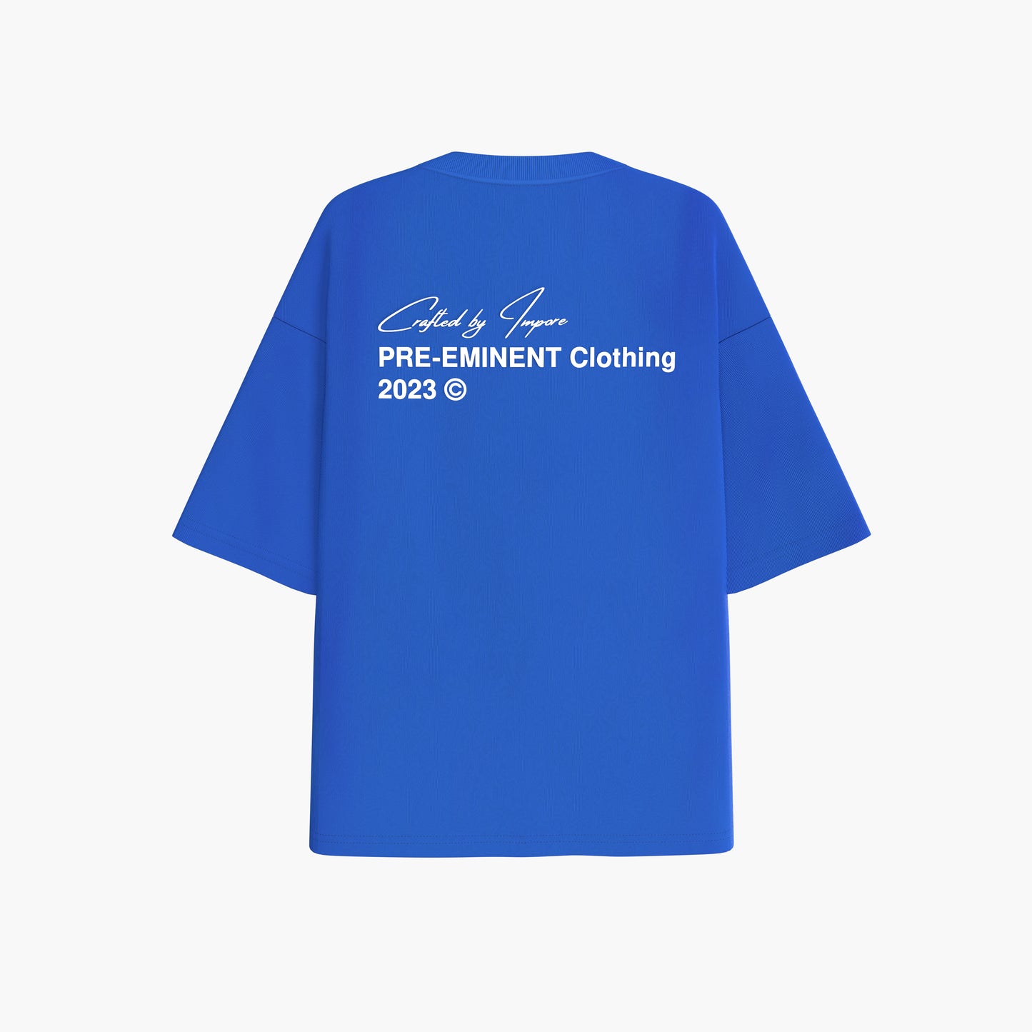 CRAFTED BLUE T-SHIRT