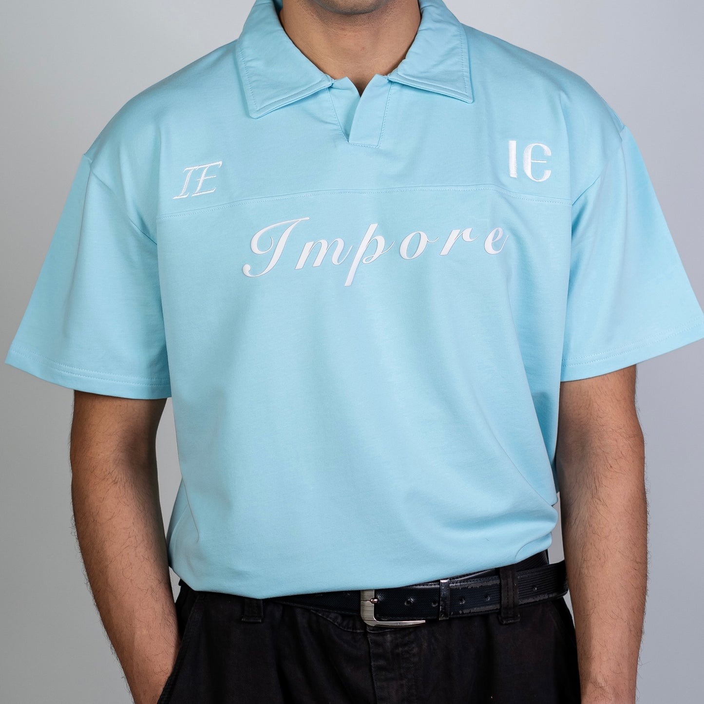 POLO JERSEY - BLUE